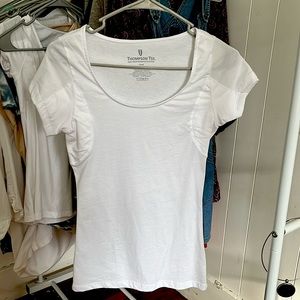 Thompson Tee. (S) White
